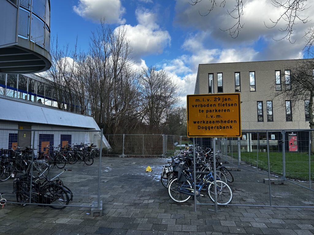 Tijdelijk geen fiets parkeren vanaf 29 januari bij Metro Zalmplaat i.v.m. werkzaamheden